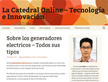 Tablet Screenshot of lacatedralonline.es